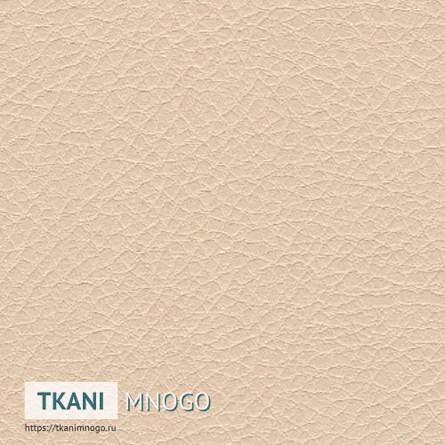Фото ткани A-12 Кожа искусственная крупным планом, цвет бежевый, рисунок однотонный, производитель Китай