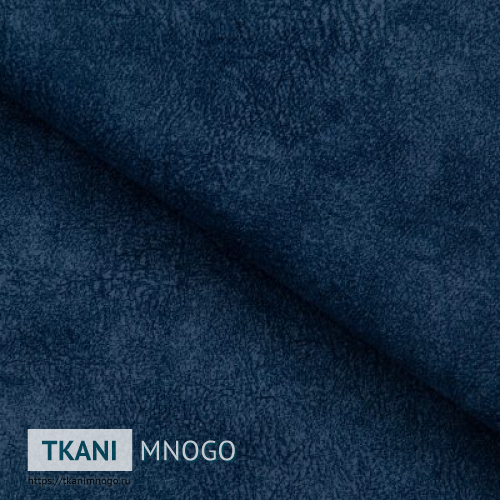 Фото фактуры велюра “77” (однотонный синий)