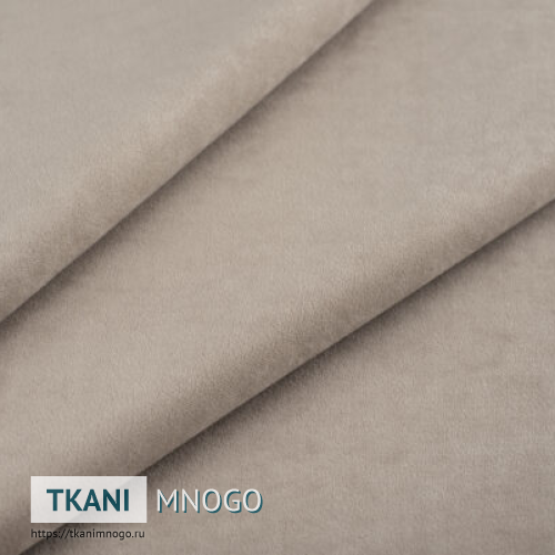 Фото внешнего вида велюра “11” (однотонный бежевый)