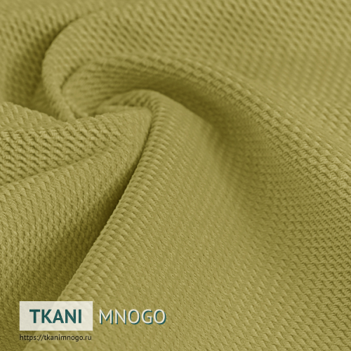 Фото ткани велюра “Kvadro-4” (однотонный желтый)