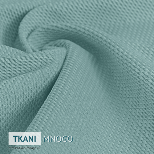 Фото внешнего вида велюра “Kvadro-6” (однотонный голубой)