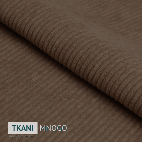 Фото обивки велюра “36” (полоса коричневый)