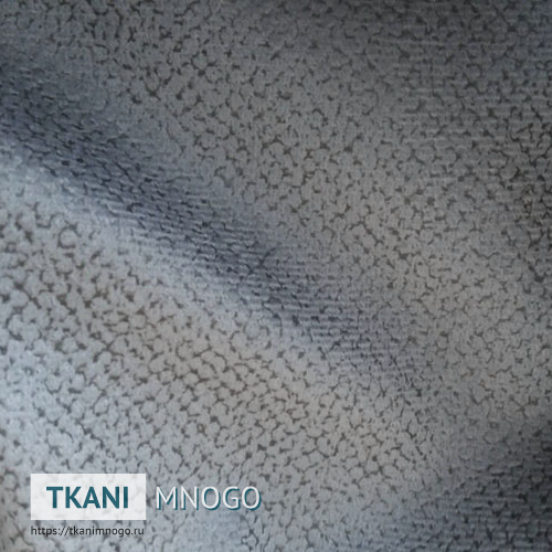 Фото материала велюра “112-37” (однотонный голубой)