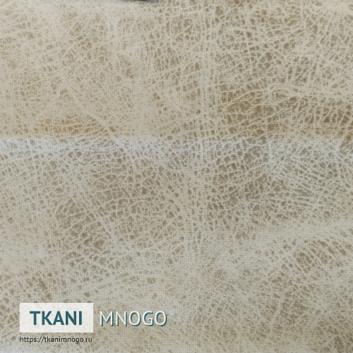 Фото ткани 017-1 - белый узор. Производитель Китай. Замша крупным планом.